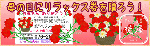 母の日 キャンペーン