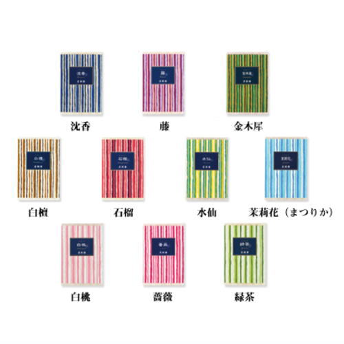 かゆらぎ　名刺香　日本香堂