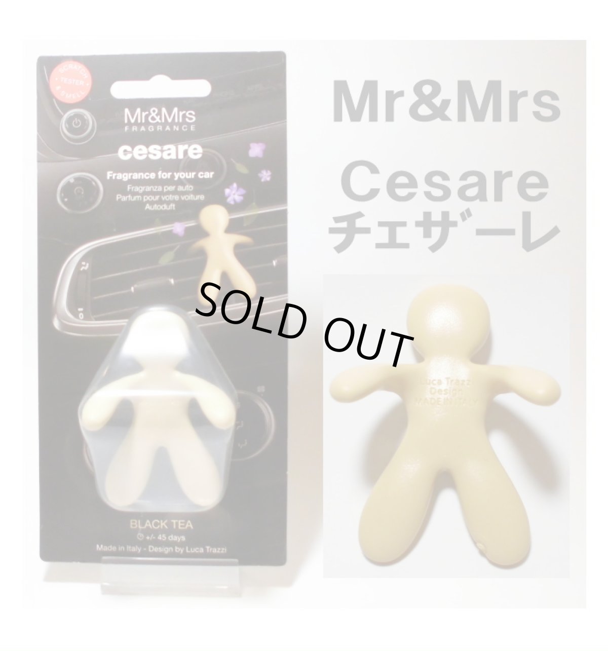 画像9: (車用芳香剤)Mr＆Mrs・チェザーレ (9)