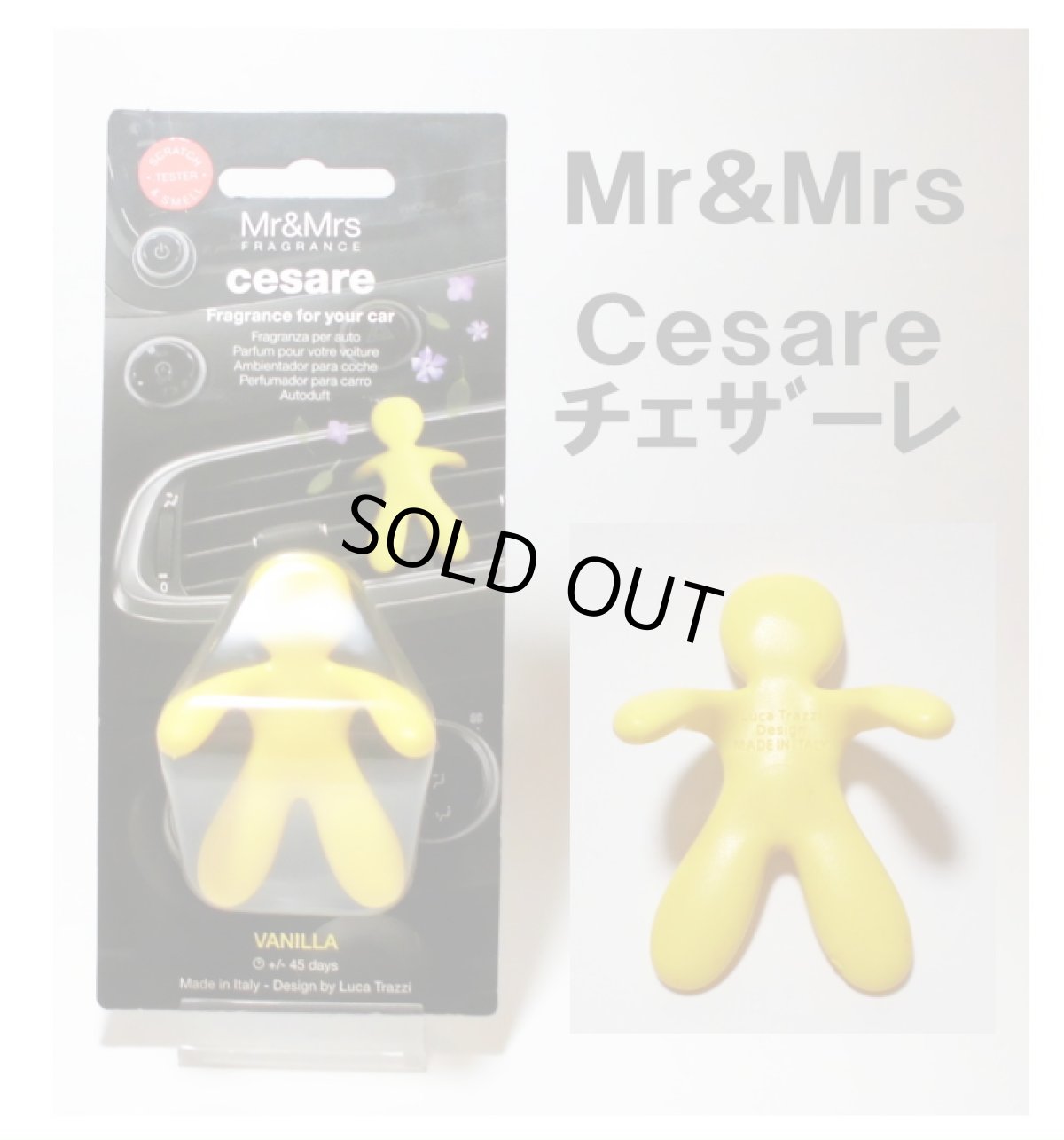画像10: (車用芳香剤)Mr＆Mrs・チェザーレ (10)