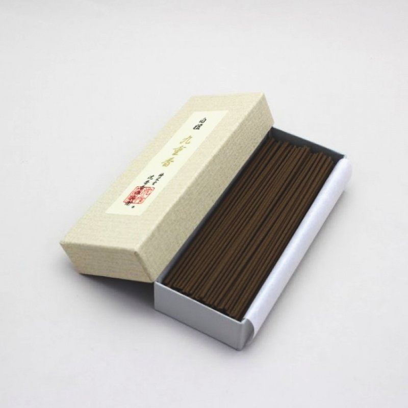 画像2: 白檀九重香 短寸紙箱 (2)