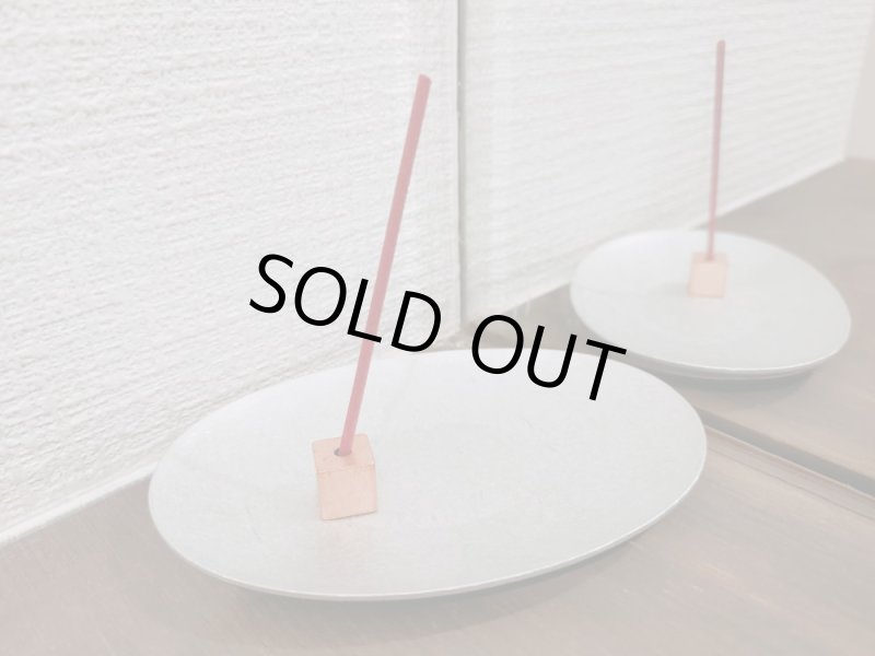 画像9: 金属香皿香立セット (9)