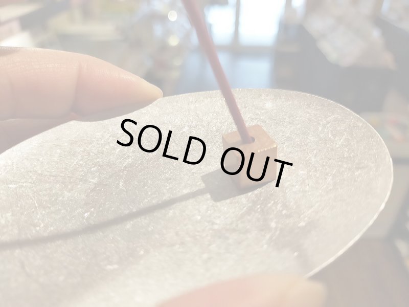 画像7: 金属香皿香立セット (7)