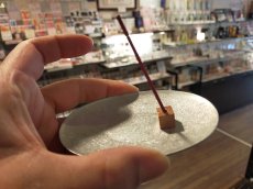 画像5: 金属香皿香立セット (5)