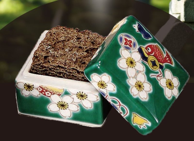 画像3: G-CUBE　九谷焼　香箱　匂い箱 (3)