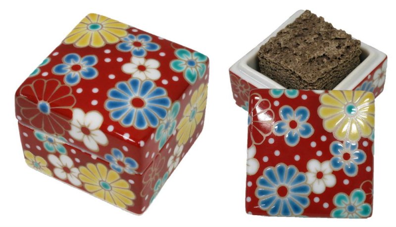 画像8: G-CUBE　九谷焼　香箱　匂い箱 (8)