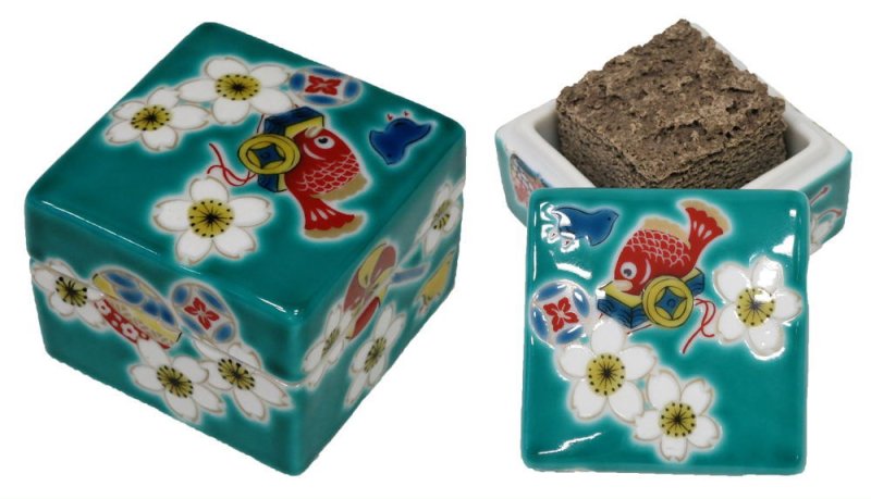 画像7: G-CUBE　九谷焼　香箱　匂い箱 (7)