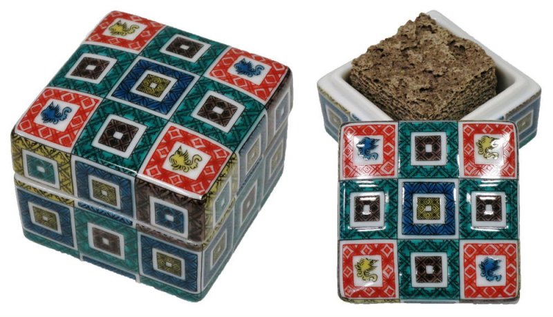 画像5: G-CUBE　九谷焼　香箱　匂い箱 (5)