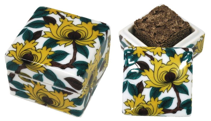 画像10: G-CUBE　九谷焼　香箱　匂い箱 (10)