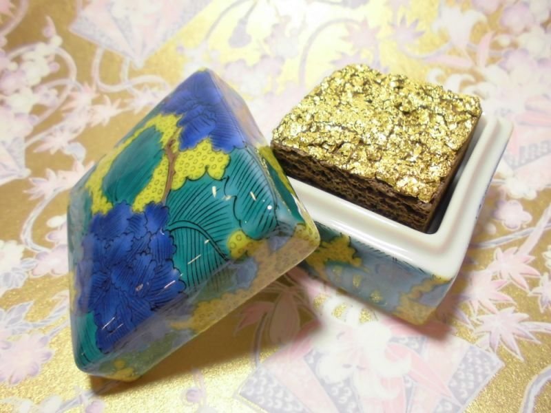 画像18: G-CUBE　九谷焼　香箱　匂い箱 (18)