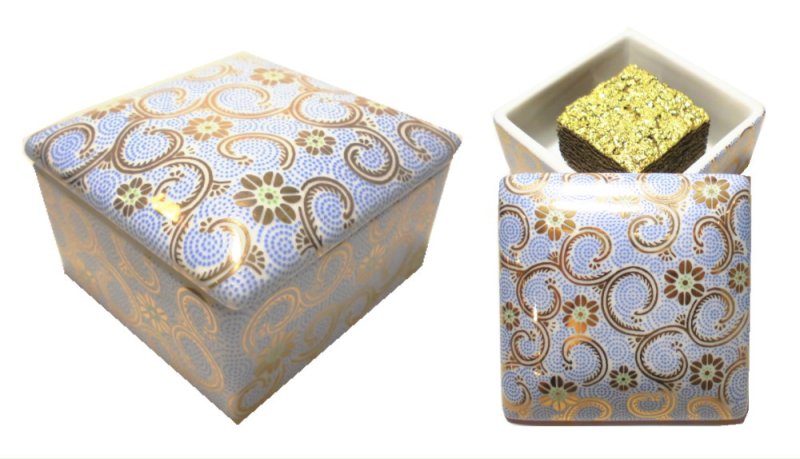 12.唐草五彩 青色