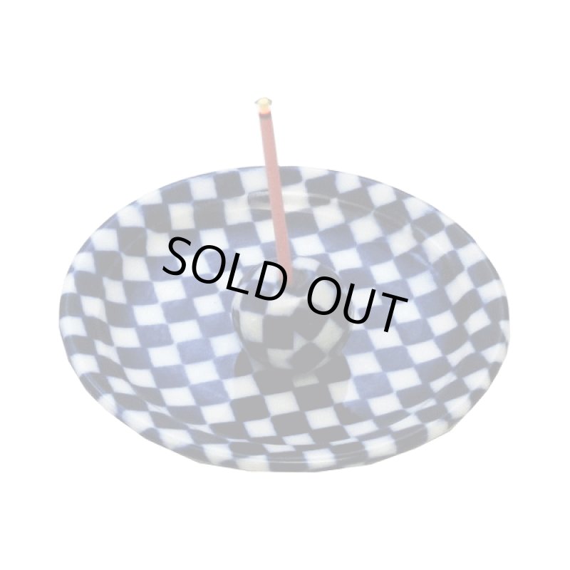 画像7: 日本伝統の和柄の香立付香皿 (7)