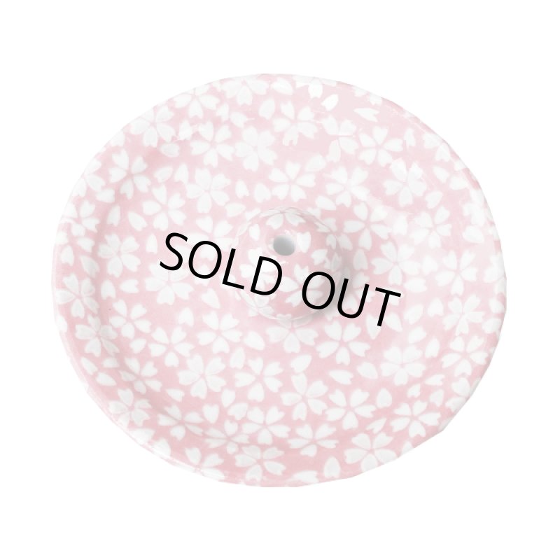 画像4: 日本伝統の和柄の香立付香皿 (4)