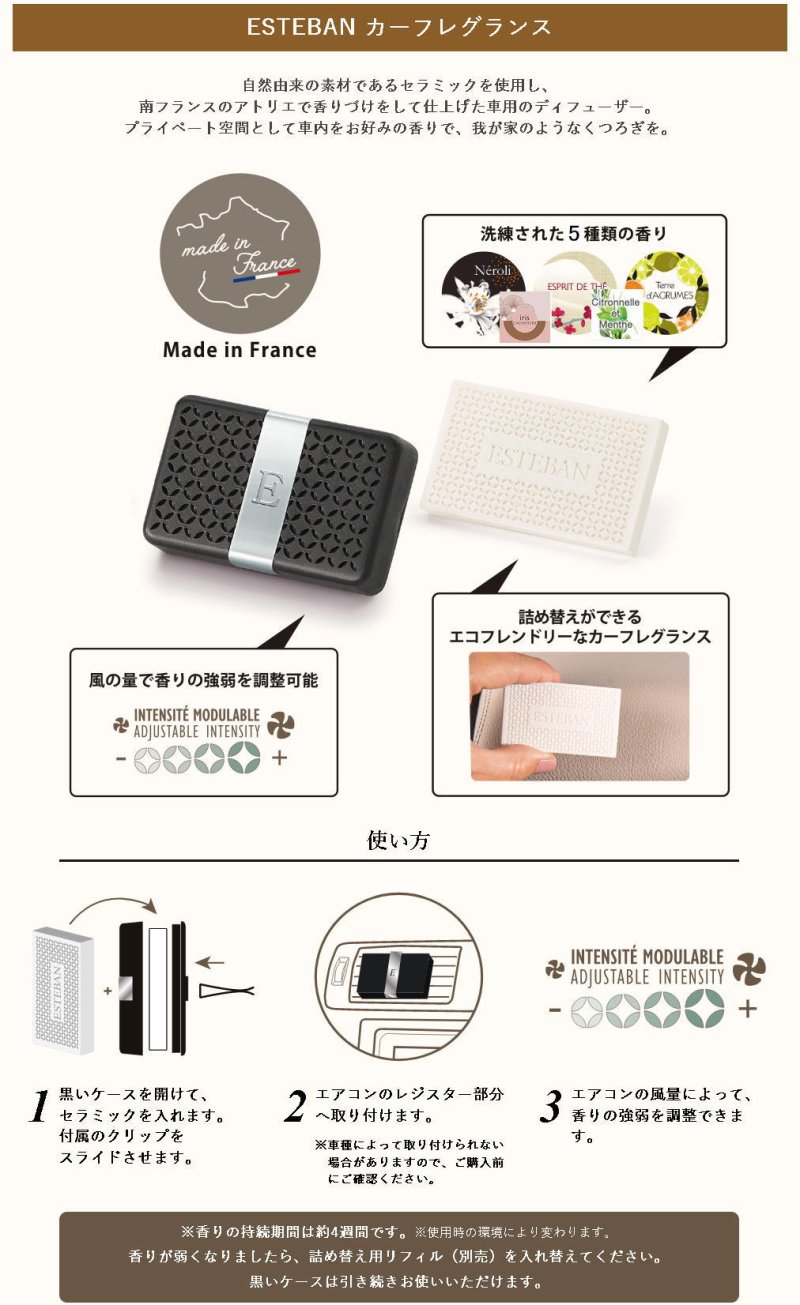 画像11: ESTEBANカーフレグランス (11)