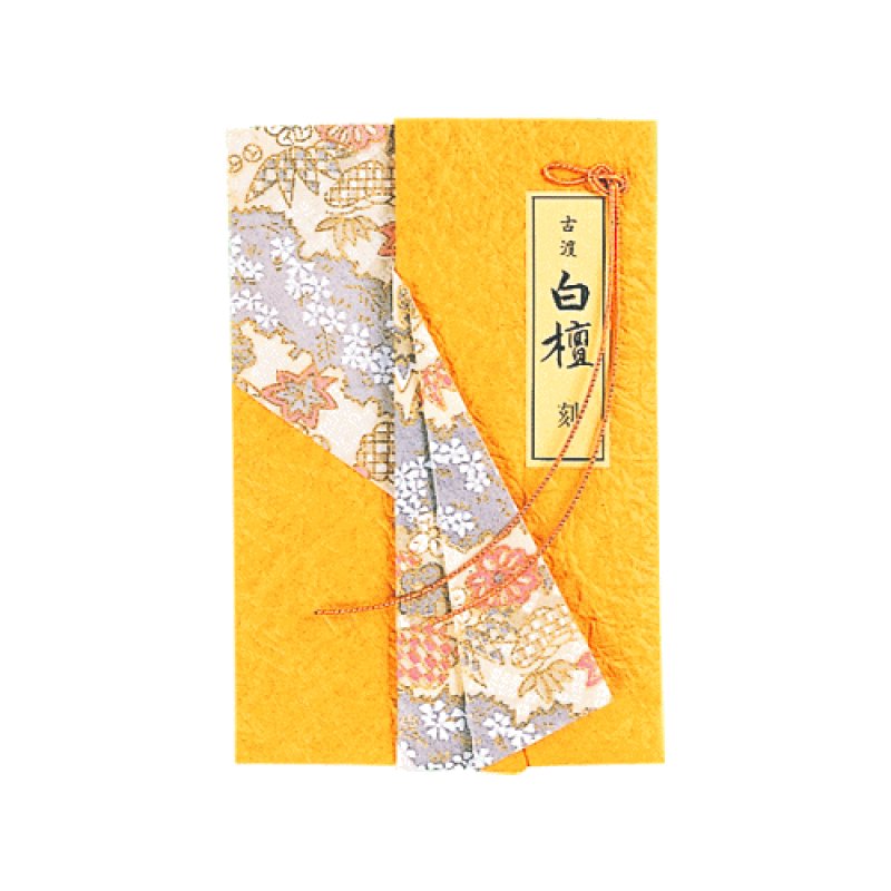 画像3: 白檀「歩割」「刻」たとう紙包み　日本香堂 (3)