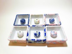 画像2: 美濃焼 香彩器-角型 (2)