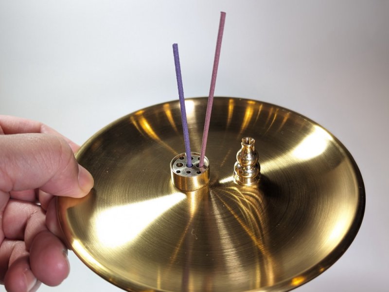 画像10: 真鍮・合金お香立て (10)