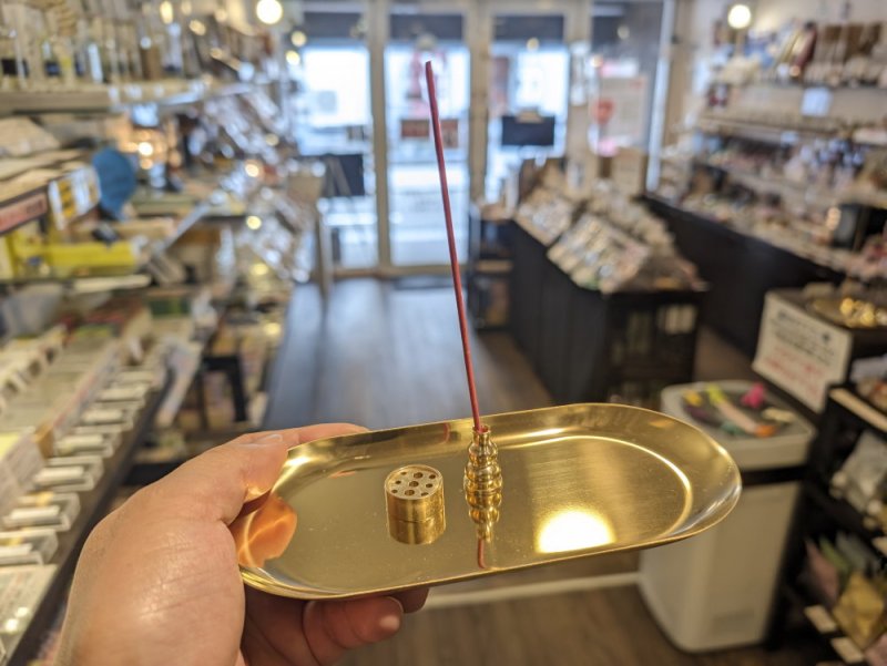 画像15: 真鍮・合金お香立て (15)