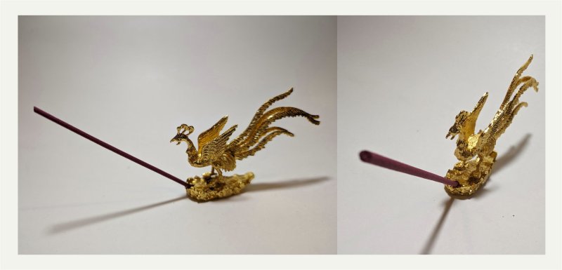 画像7: 個性豊かなお香立て（鳳凰・カニ・かたつむり・蓮・カメ・龍） (7)