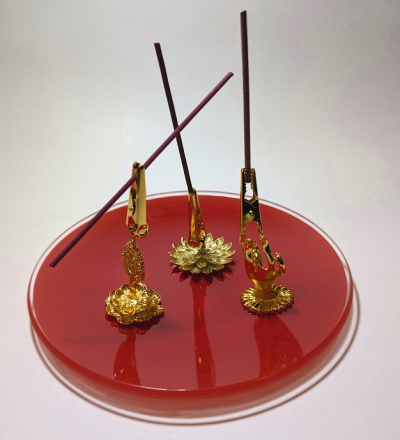 画像5: 華やかなクリップ香立 (5)