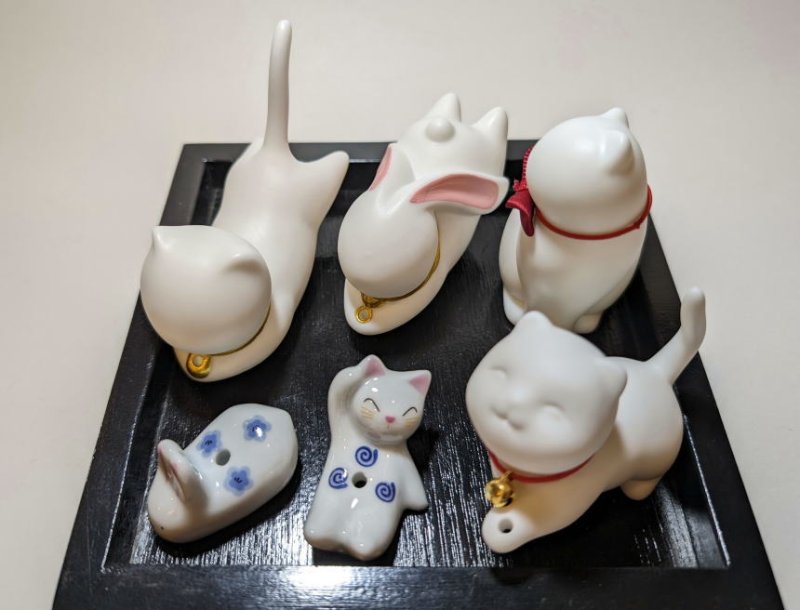 画像10: かわいい(猫・うさぎ)香立 (10)