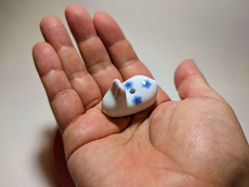 画像2: かわいい(猫・うさぎ)香立 (2)