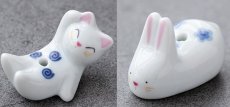 画像11: かわいい(猫・うさぎ)香立 (11)