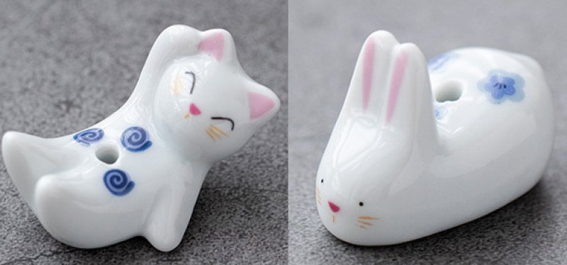 画像11: かわいい(猫・うさぎ)香立 (11)