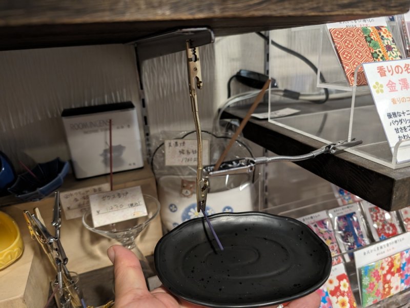 画像7: 両方クリップお香立て (7)