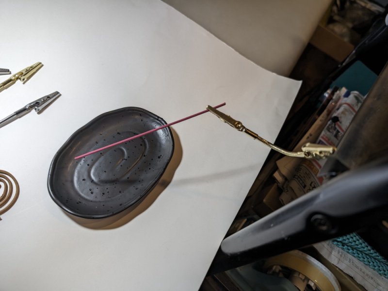 画像6: 両方クリップお香立て (6)