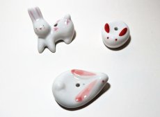 画像19: かわいい(猫・うさぎ)香立 (19)