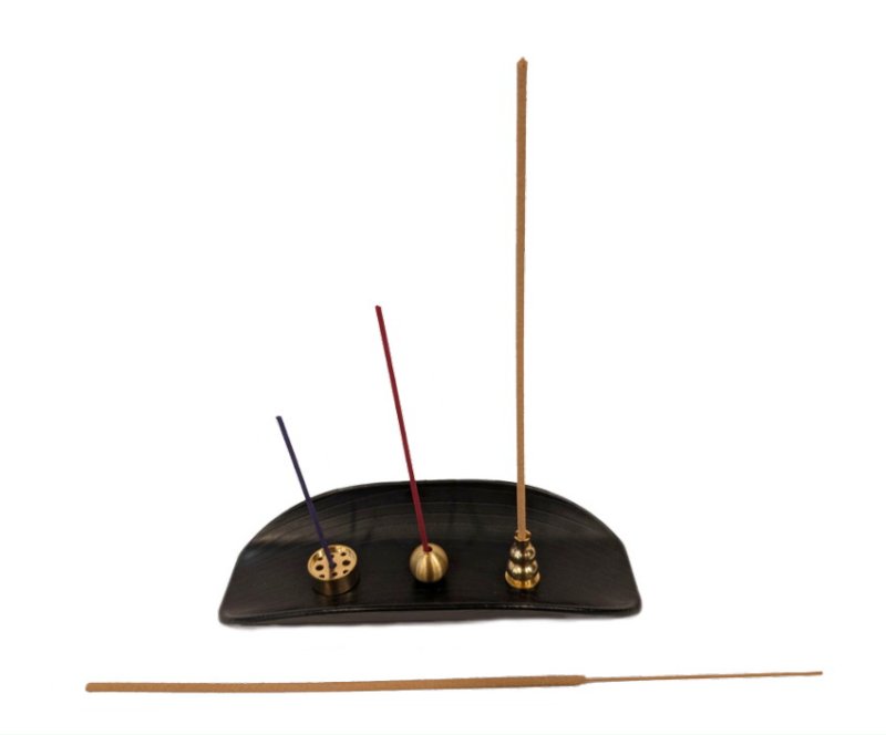 画像10: （単品売り）真鍮お香立各種 (10)