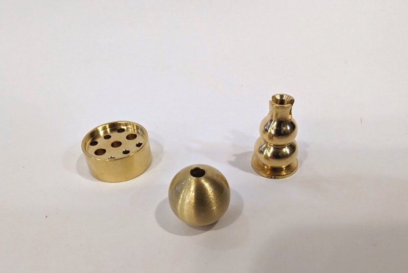 画像9: （単品売り）真鍮お香立各種 (9)