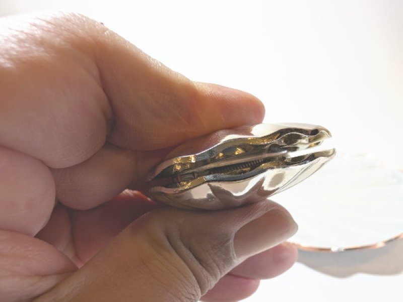 画像5: 貝殻クリップ香立香皿セット (5)