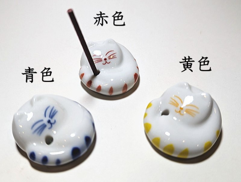 画像4: ネコちゃんお香立て各種 (4)