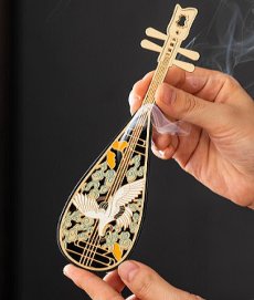 画像7: 琵琶香炉-伝統工芸品 (7)