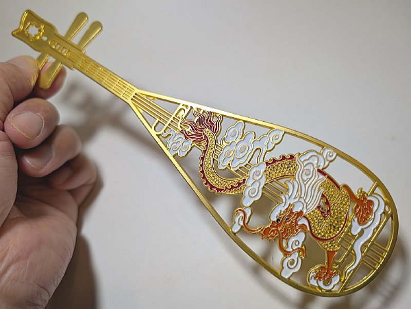 画像4: 琵琶香炉-伝統工芸品 (4)