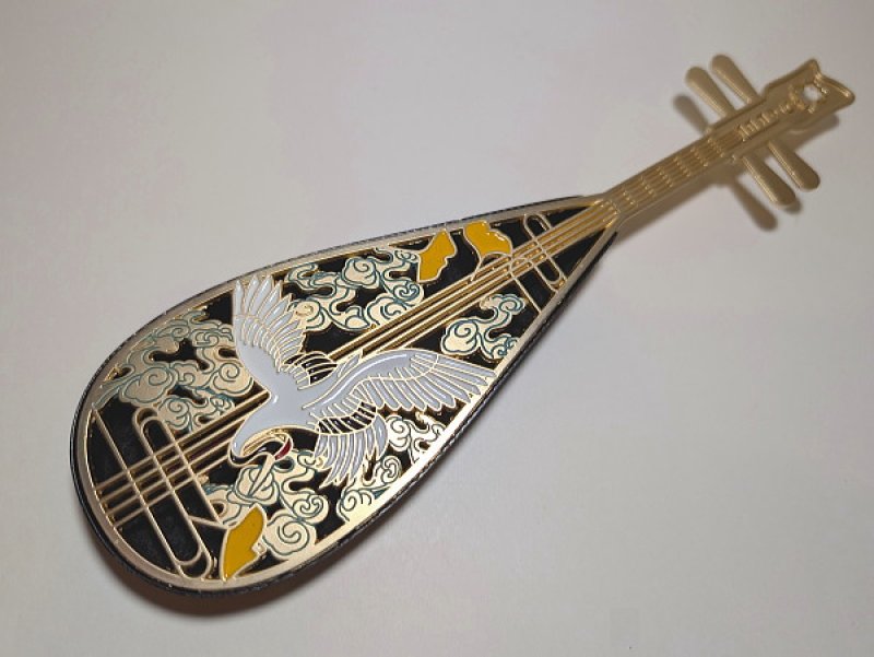 画像2: 琵琶香炉-伝統工芸品 (2)