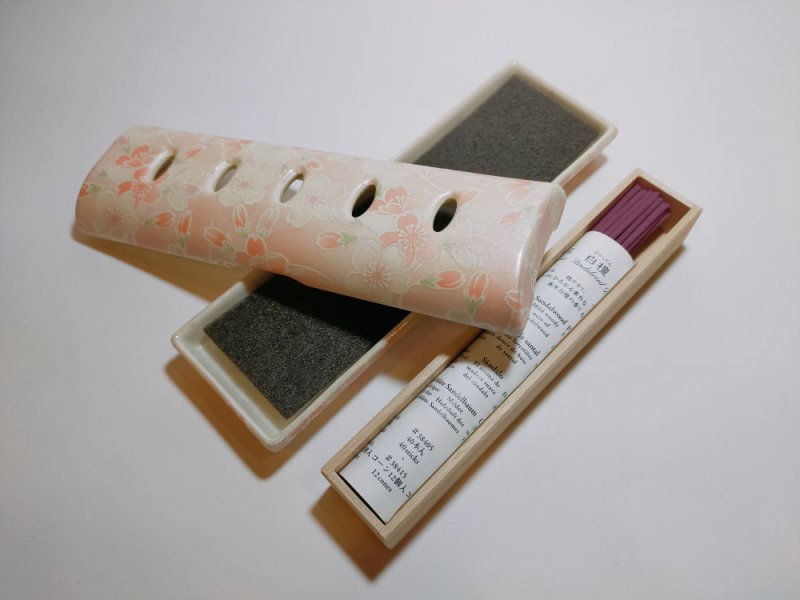 画像10: 九谷焼・美濃焼 香彩器-筒形大 (10)