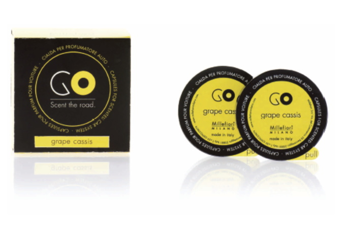 Millefiori カーエアーフレッシュナー Go お車用アロマ芳香剤