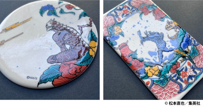 怪獣8号-九谷焼香皿・お香立て・お香5種類（怪獣8号・市川レノ  