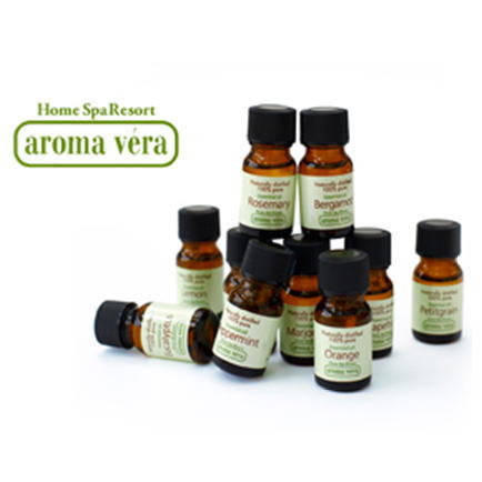 aroma vera 100% エッセンシャルオイル(精油)-天然精油100 