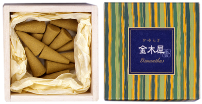 金木犀　お香　コーンタイプ