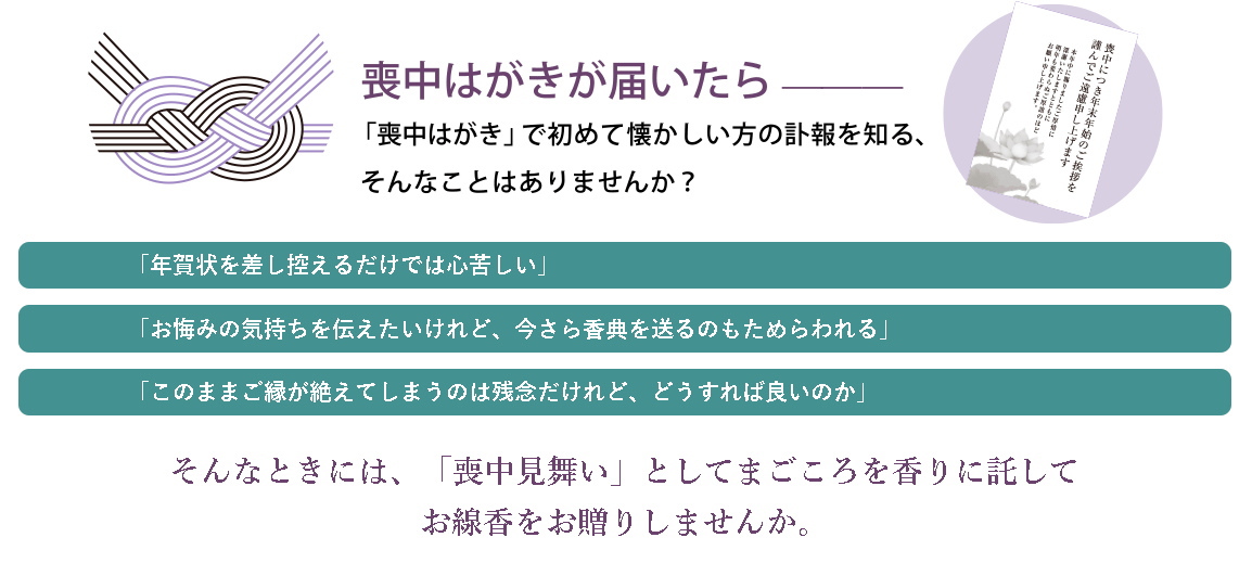 お悔み文例集 香典金額相場 御香典マナー お盆 新盆 初盆 お彼岸 喪中はがきが届いたら