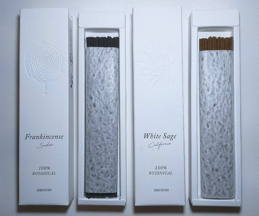 浄化の為のフランキンセンス(乳香・オリバナム)・ホワイトセージのお香100%ボタニカル-お香-天然無添加・無着色